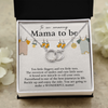 To An Amazing Mama To Be | Perfect Pair Necklace