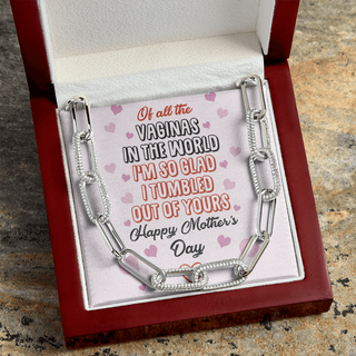 To My Mom | Tumbled Out Of Yours | Forever Linked Necklace