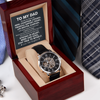 To My Dad | Strong In Heart | Openwork Automatic Watch