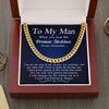 To My Man - The Man Of My Dreams, Cuban Link Chain
