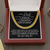 To My Dad | You Motivate Me | Cuban Link Chain