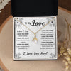 My Love I Love You More, Alluring Beauty Necklace, Christmas Gift Idea For Her