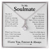 To My Soulmate | Proud to be yours | Alluring Beauty necklace