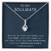 To My Soulmate | Last Everything | Alluring Beauty Necklace | Gift For Birthday, Anniversary