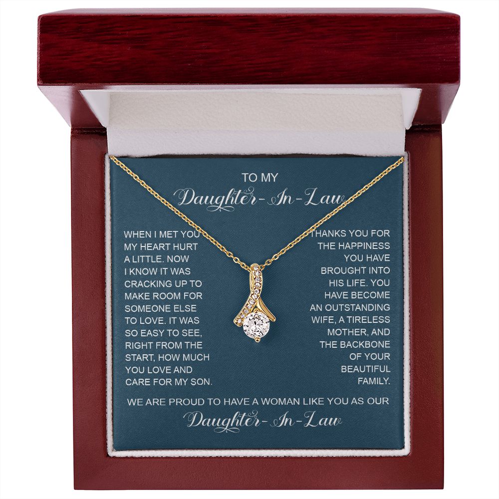 To My Daughter In Law | Outstanding Woman | Alluring Necklace