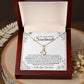 To My Soulmate - Love You The Most, Alluring Beauty Necklace Gift to Her