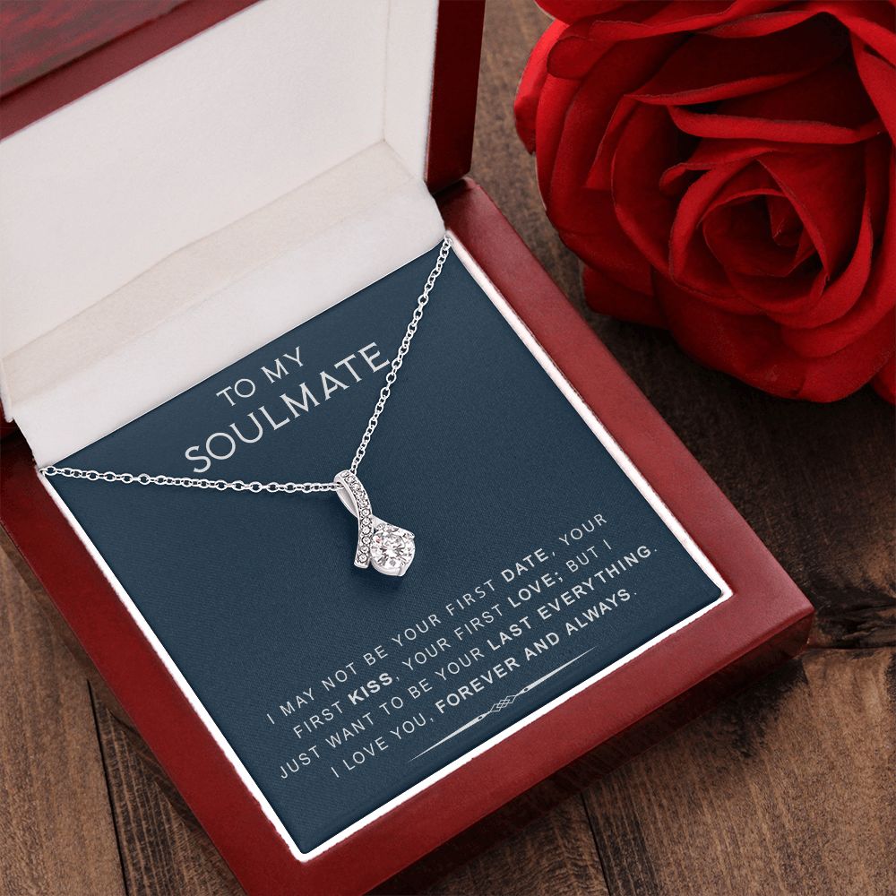 To My Soulmate | Last Everything | Alluring Beauty Necklace | Gift For Birthday, Anniversary