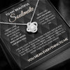 To My Beautiful Soulmate | You Mean Everything To Me | Love Knot Necklace