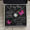 To My Mom - Last Forever In My Heart, Love Knot Necklace