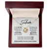 To My Soulmate | In Your Eyes | Love Knot Necklace