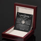 To My Daughter - I Love You Forever, Love Knot Necklace