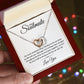 To My Soulmate | The Most Wonderful Thing | Interlocking Hearts Necklace | Romantic Christmas Gift Ideas