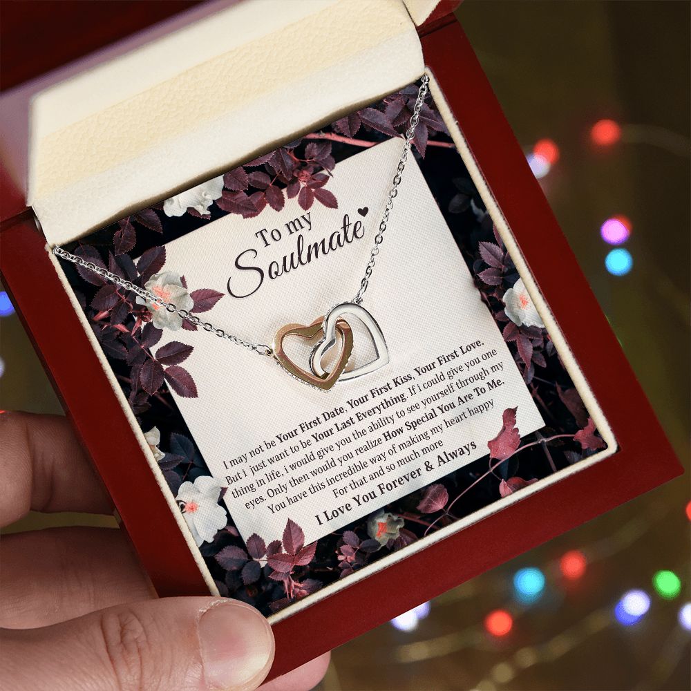 To My Soulmate - How Special You Are To Me, Meaningful Soulmate Necklace For Her