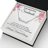To My Beautiful Soulmate | I Want To Be Your Everything | Custom Name Necklace | Christmas Gift Ideas for Her
