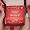 To My Precious Wife | The Moment I Met You | Custom Name Necklace | Valentine's Day Gifts