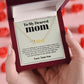 Mom Raise A Man, Personalized Name Necklace, Mother's Day Gift Idea From Son, Custom Name Jewelry