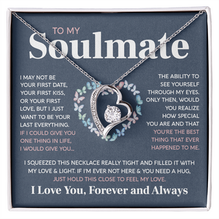 To My Soulmate | Feel My Love | Forever Love Necklace