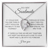 To My Soulmate | I Will Be With You Forever | Romantic Gift For Your Soulmate| Forever Love Necklace