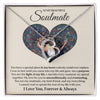 To My Beautiful Soulmate - Light Of My Life, Forever Love Necklace