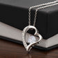 To My Beautiful Wife - You Are My Queen, Forever Love Necklace