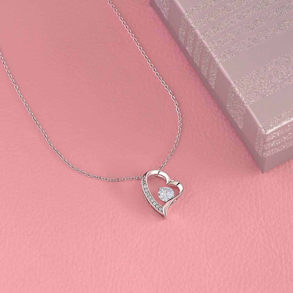 Daughter Always Be With You, Forever Love Necklace, Christmas Gift Idea for Daughter from Mom