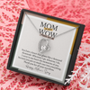Mom Is Just Wow Upside Down | Forever Love Necklace