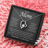 To My Mom | Remember I Love You | Forever Love Necklace