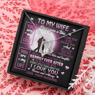 To My Wife | You Are My Life | Forever Love Necklace