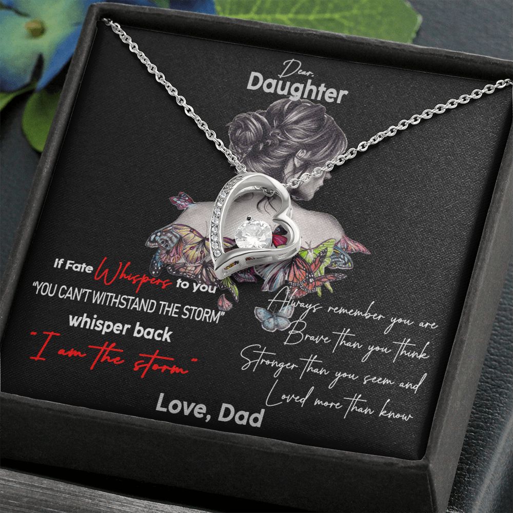 Dear Daughter | IF Fate Whispers To You | Forever Love Necklace