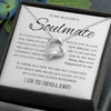 To My Beautiful Soulmate | If I Could Give You One Thing In Life | Forever Love Necklace