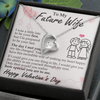 To My Future Wife | The Day I Met You | Forever Love Necklace
