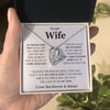 To My Wife | My Dreams Came True | Gift For Her | Forever Love Necklace