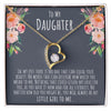 To My Daughter | My Love For You | Forever Love Necklace