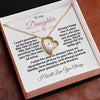 Daughter Passions And Dreams, Forever Love Necklace, Perfect Gift For Daughter