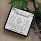 Soulmate Your Heart Is The Home of My Love | Gift For Your Soulmate | Forever Love Necklace