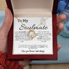 To My Soulmate | You Are Very Special To Me | Forever Love Necklace