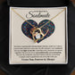 To My Beautiful Soulmate - Light Of My Life, Forever Love Necklace