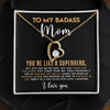 Mom Like A Superhero, Forever Love Necklace, Mother's Day Gift Idea