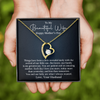 To My Beautiful Wife | Our Family | Forever Love Necklace