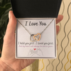 Mother And Daughter | I Love You | Necklace