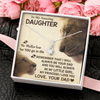 To My Amazing Daughter | My Little Girl Necklace | Jewelry Gift for Daughter