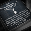 Amazing Bonus Daughter | I Love You | Necklace With Luxury Box