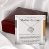 To My Mother-In-Law | Grateful To You | Love Knot Necklace