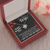 To My Stunning Wife | Special Gift | Love Knot Necklace